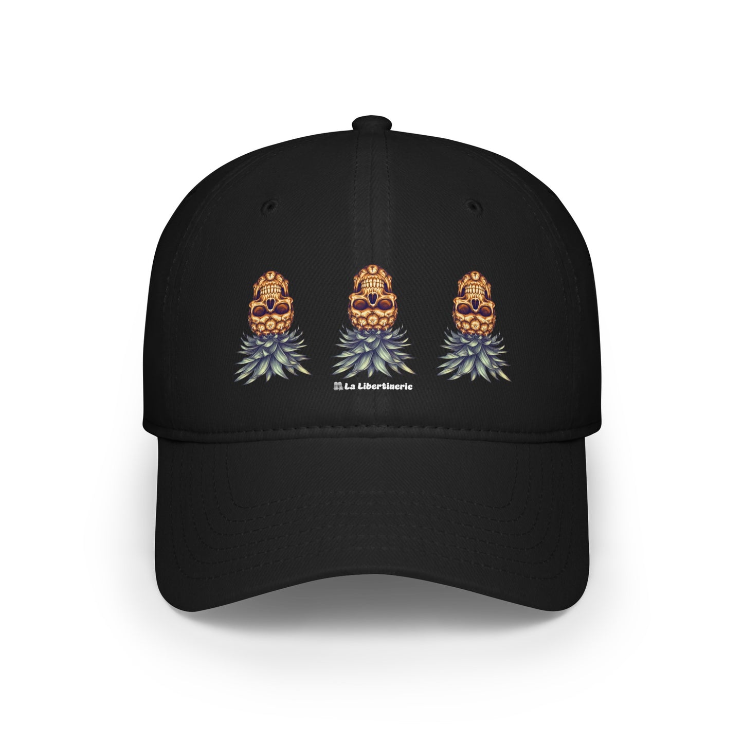 Casquette baseball Ananas crâne