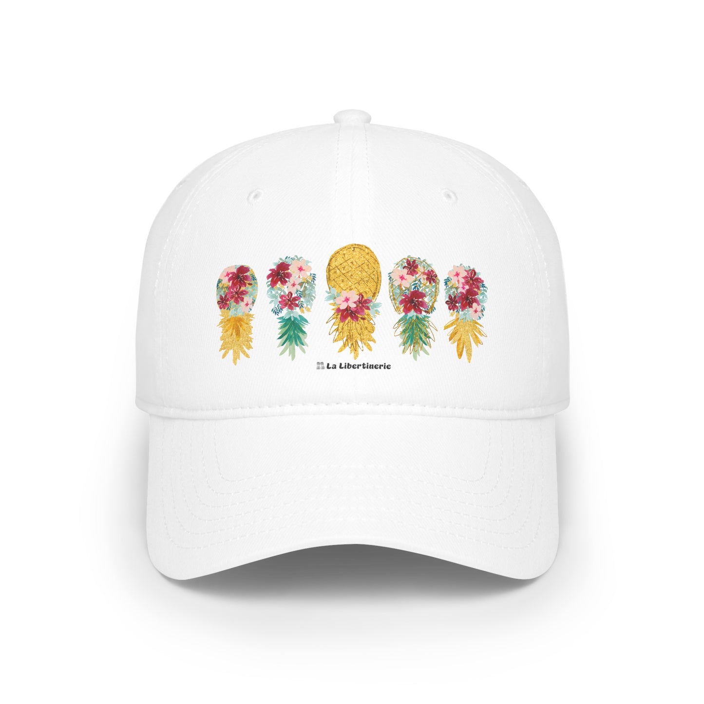 Casquette baseball Ananas Marsala