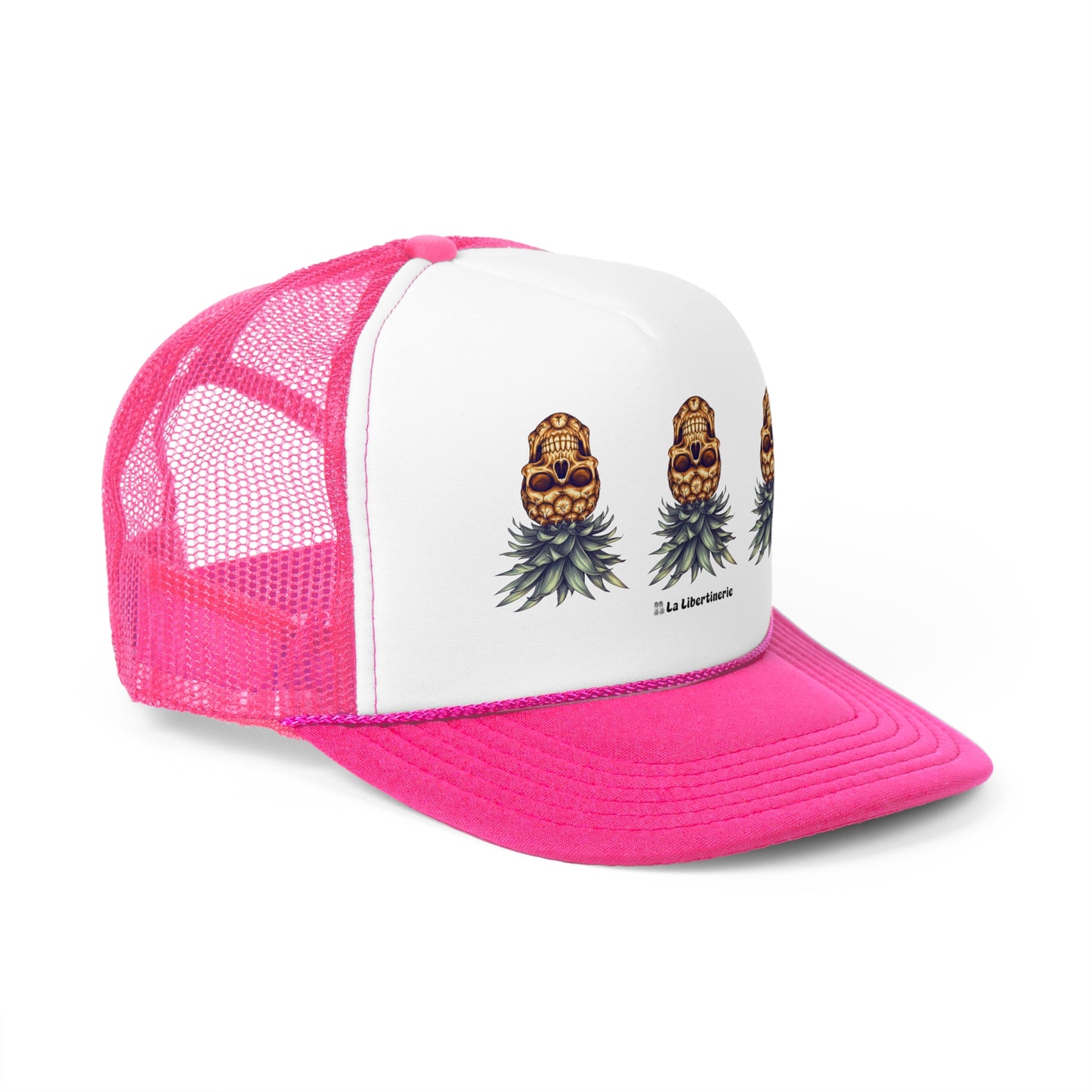 Casquette trucker Ananas crâne