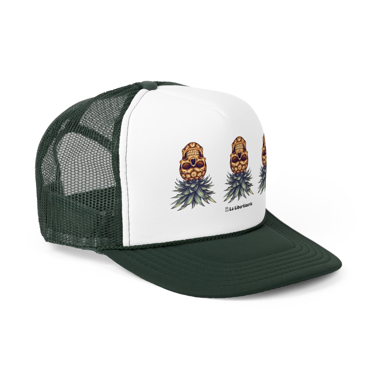 Casquette trucker Ananas crâne